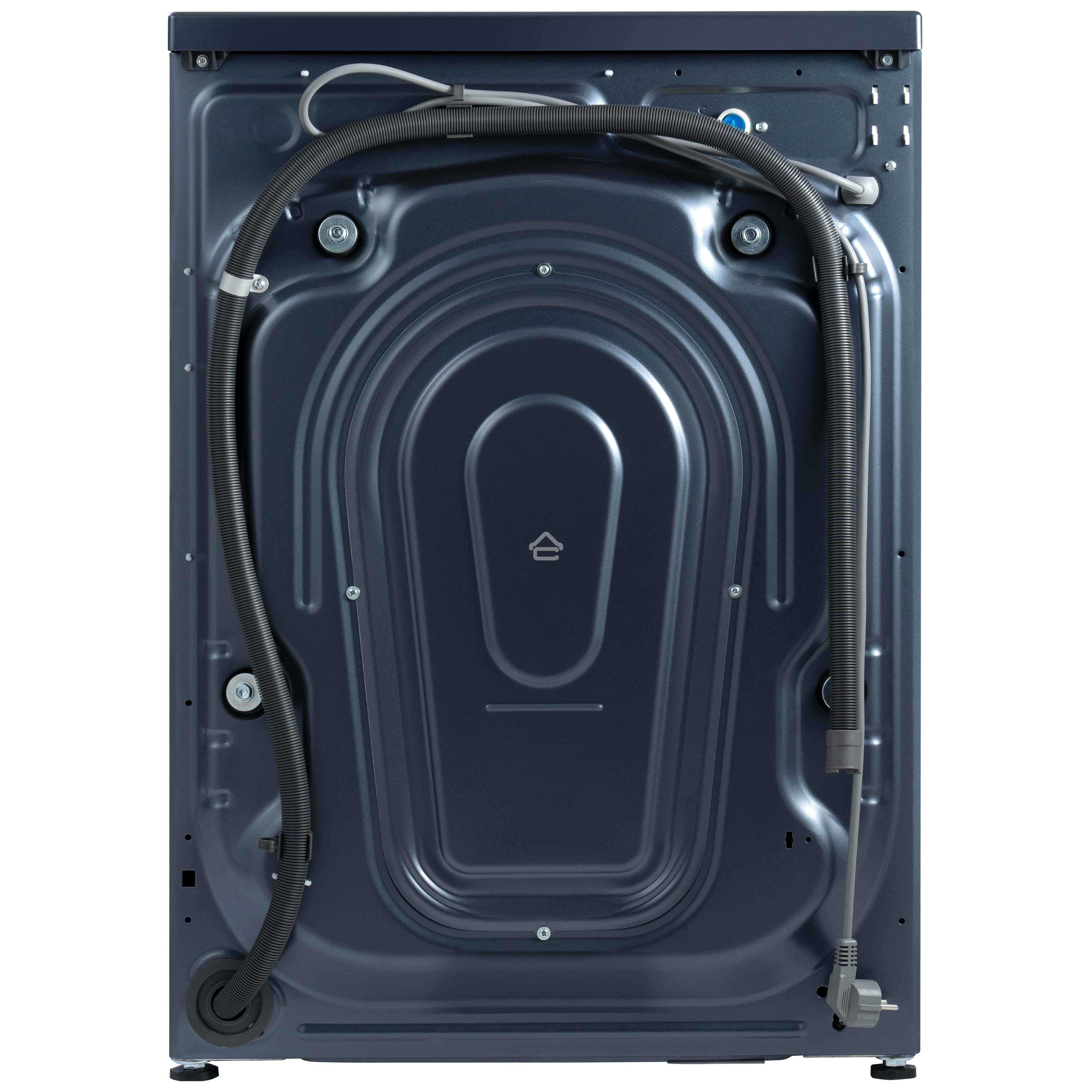 Стирально-сушильная машина Бирюса WMD-SM812/03 W перламутровый синий, загрузка фронтальная 8 кг, 1200 об/мин, класс: А+++