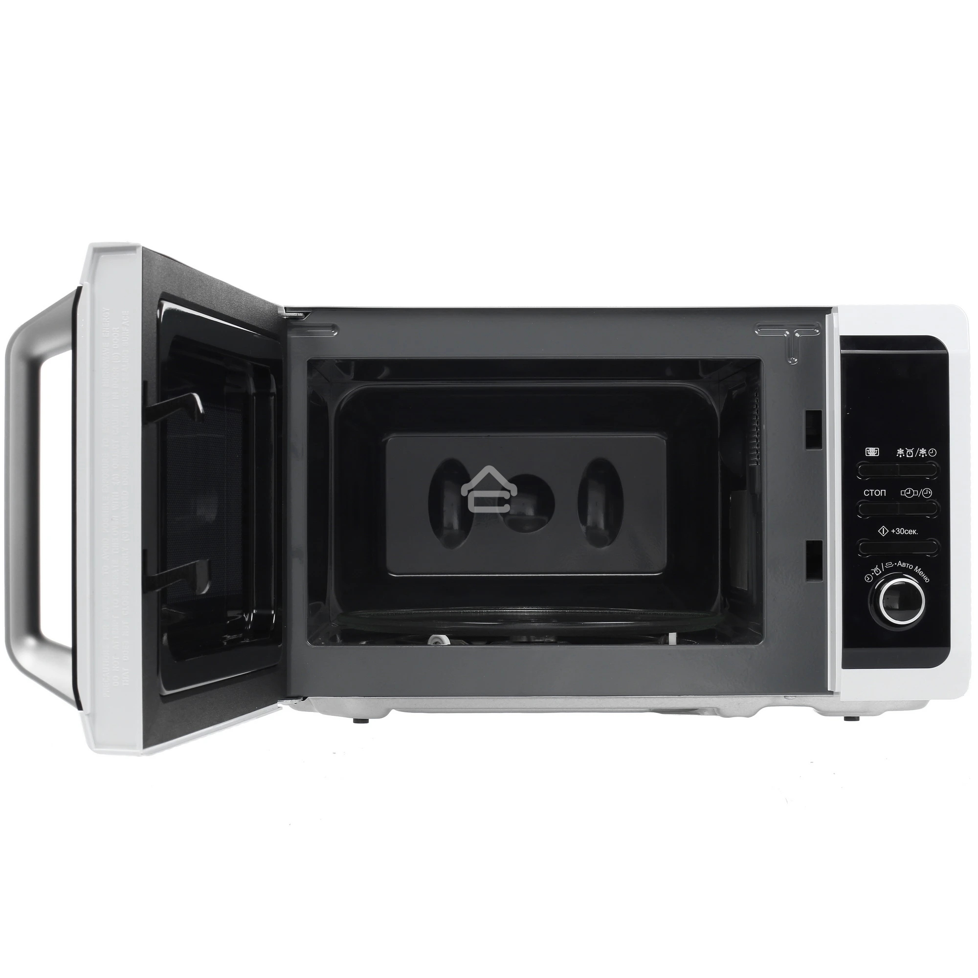 Микроволновая печь Sharp R2852RW белый, 20 л, 800 Вт, переключатели - кнопки/поворотный механизм