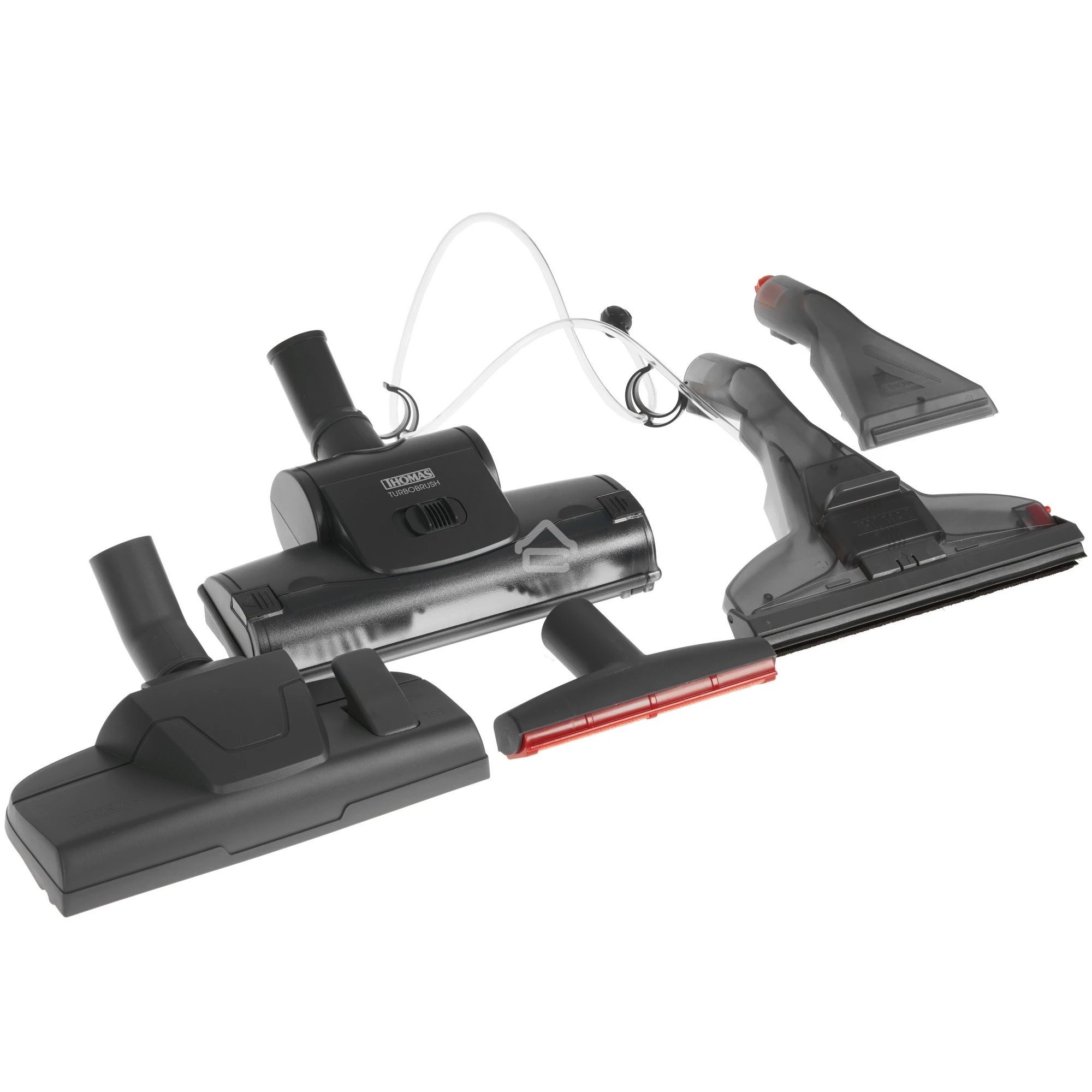 Моющий пылесос Thomas DryBOX AMFIBIA PET черный/оранжевый, 325/1700Вт, уборка влажная/сухая, пылесборник контейнер 2 л