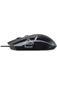 Мышь проводная Oklick 398G черный, 2400 dpi, USB, кнопки - 4