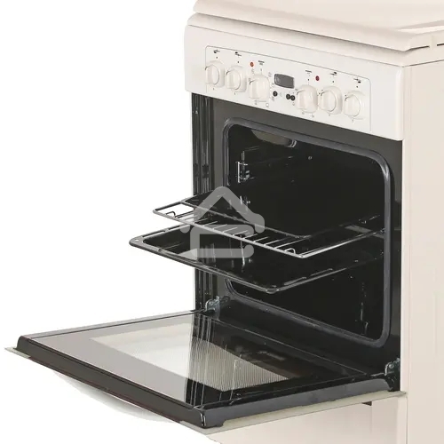 Плита комбинированная Gefest ПГЭ 6102-03 0167 бежевый, конфорок 4 газовых, духовка 55 л, 60 см x 85 см x 60 см