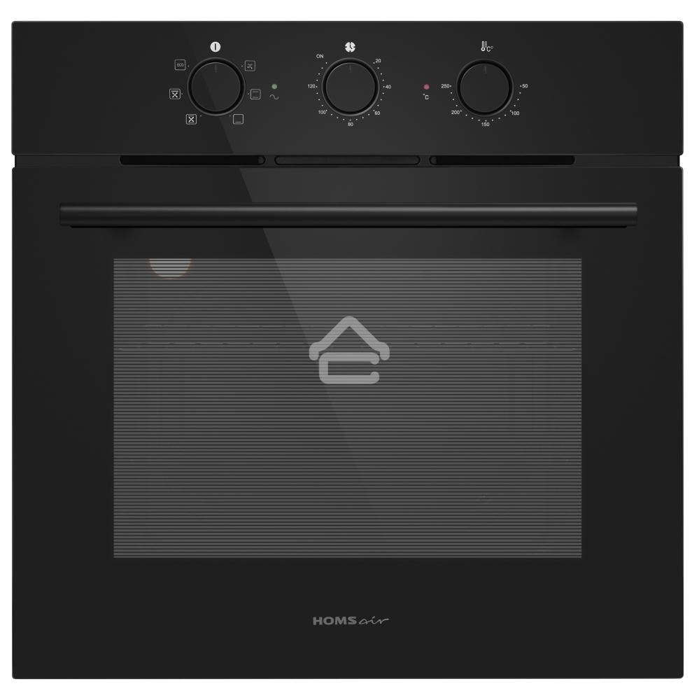 Духовой шкаф электрический HOMSair OEF606BK2 черный
