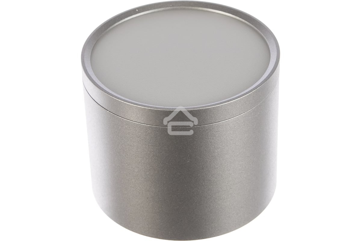 Светильник Gauss Хром/Сатин LED накладной с рассеивателем 10W 4100K 88х75мм 1/30