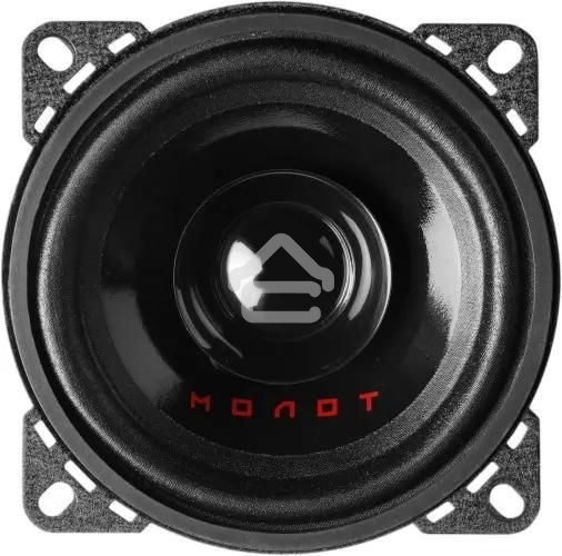 Колонки автомобильные Ural Молот АС-М100 (без решетки) 110Вт 91дБ 4Ом 10 см (4дюйм) (ком.: 2кол.) широкополосные однополосные