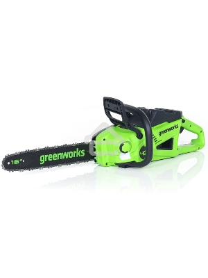 Цепная пила аккумуляторная GreenWorks GD40CS20Xk4, 40V, 40 см, 2000 Вт, бесщеточная,  c 1хАКБ 4 Ач И ЗУ (2008807UB)