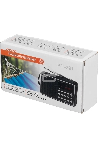 Радиоприемник Сигнал РП-221, USB, SD, дисплей