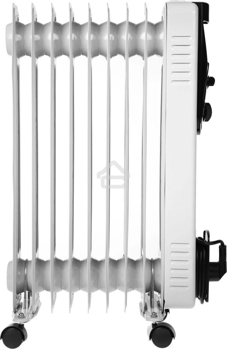 Масляный обогреватель Centek CT-6201 (9 секций) белый, 2000 Вт, 20 м2, термостат