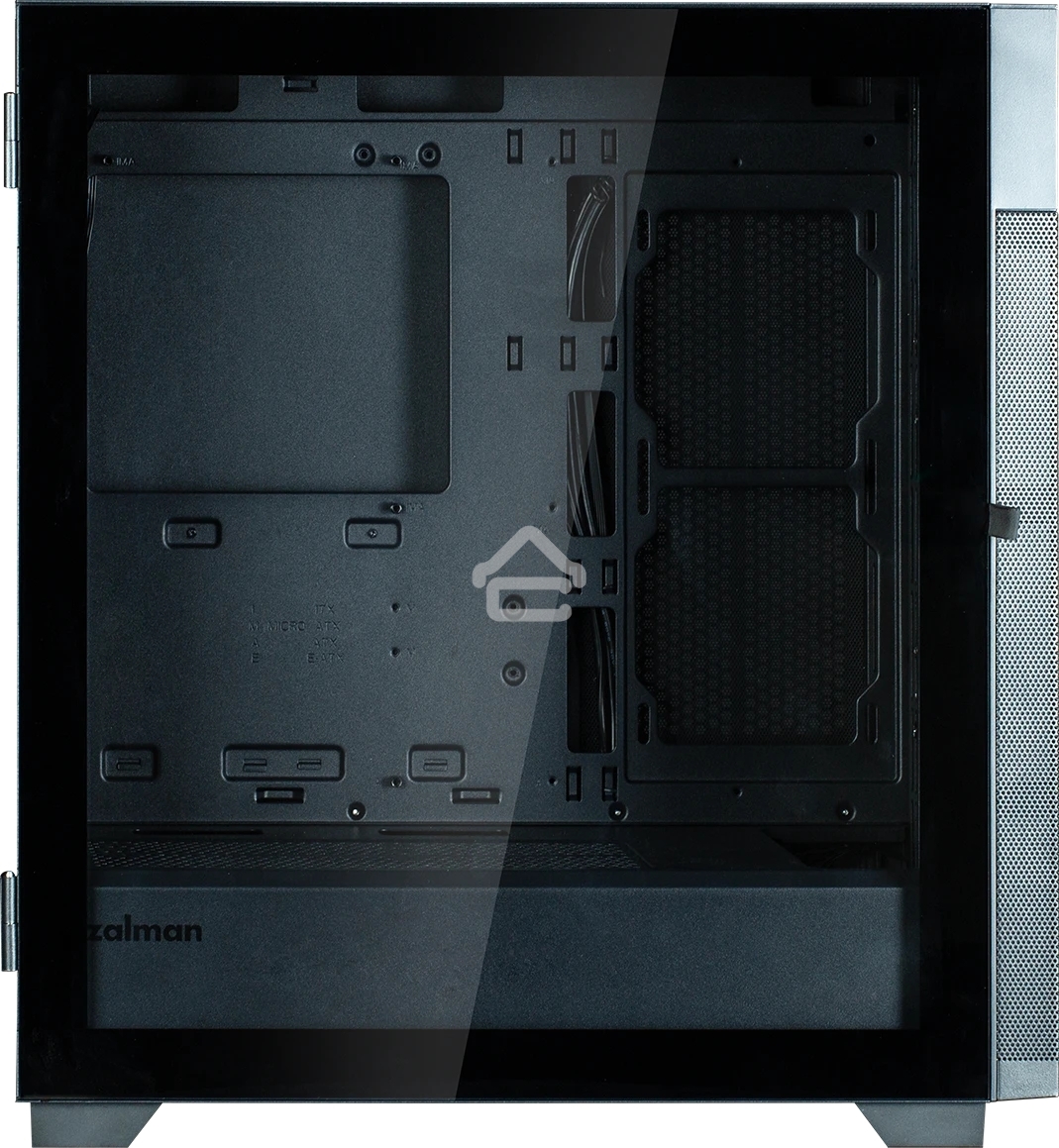 Компьютерный корпус ZALMAN S5 NEO, ATX, черный, WINDOW, 2xCOMBO (3.5