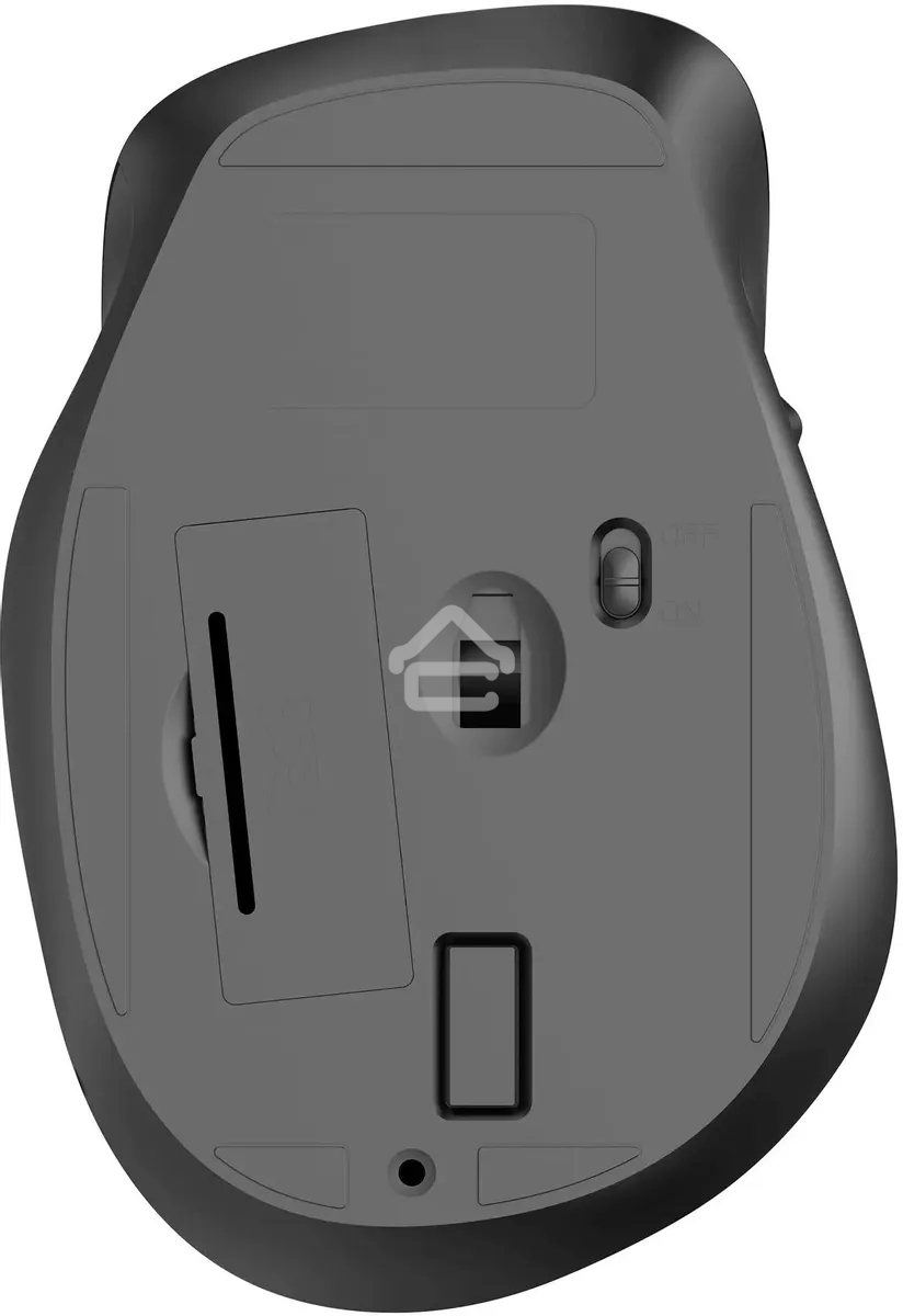 Мышь беспроводная Oklick 504MW черный/серый, 1600 dpi, радиоканал, USB, кнопки - 6