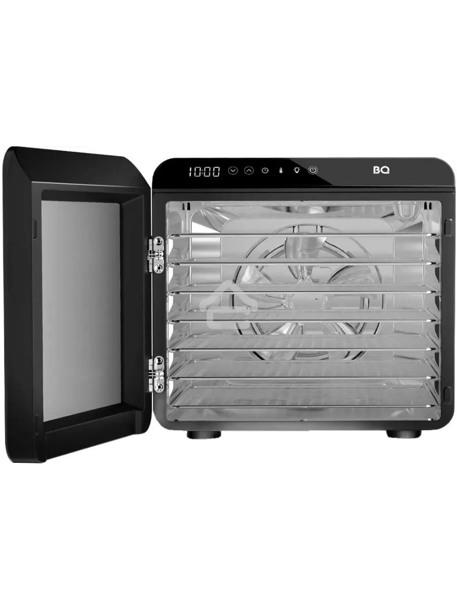 Сушилка для овощей и фруктов BQ FD1006 черный. мощность: 600 Вт