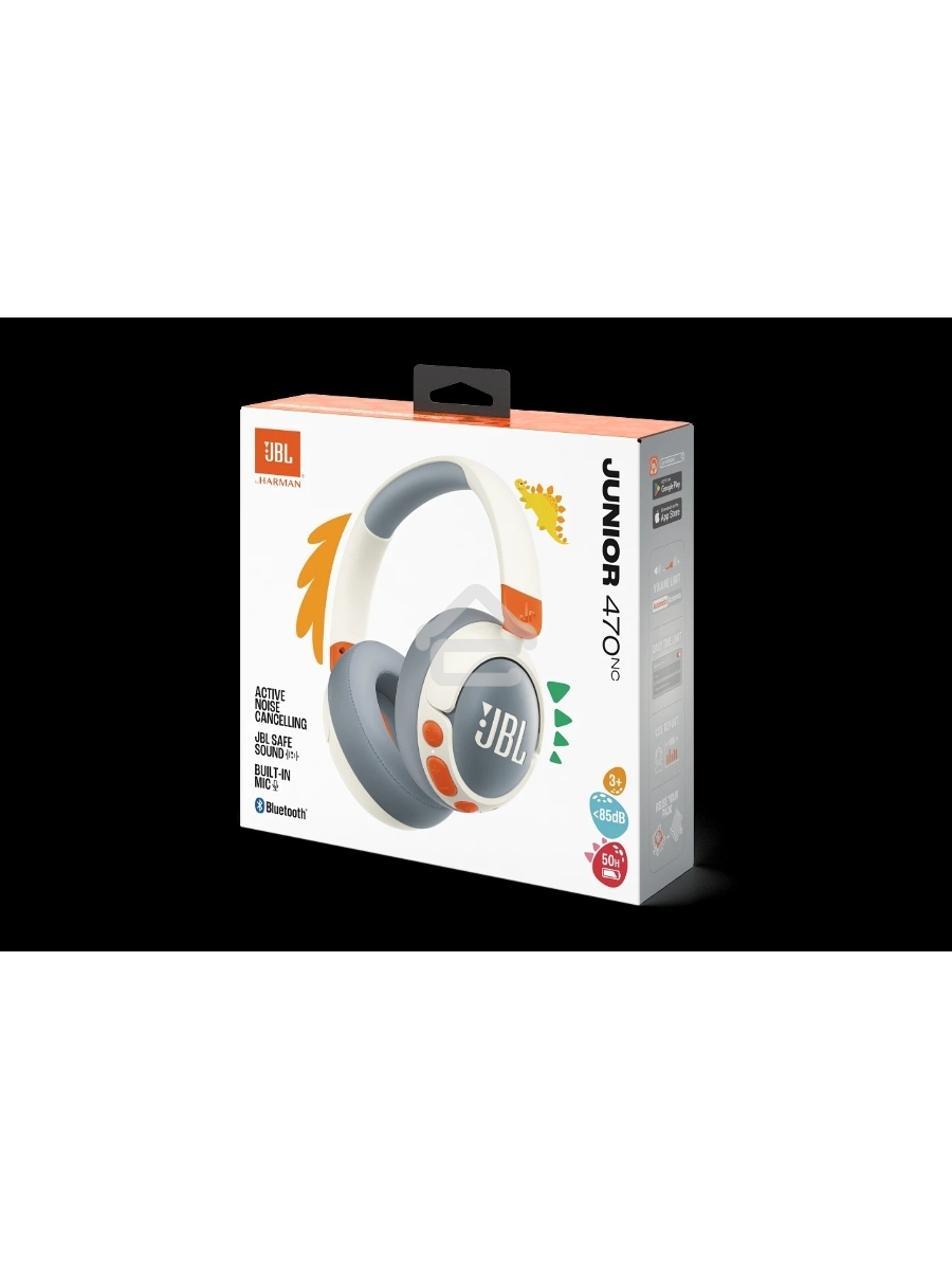 Наушники беспроводные детские JBL JR470NC белый