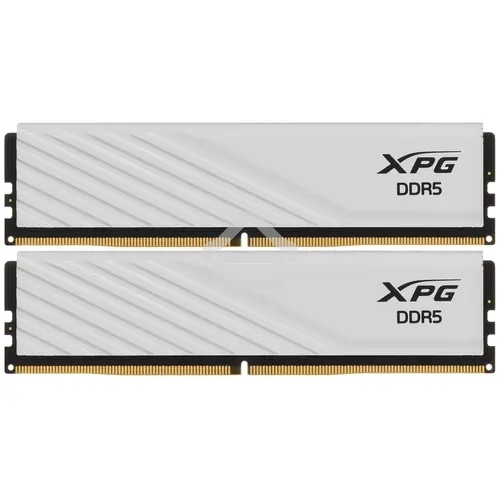 Оперативная память XPG Lancer Blade, DDR5, 32GB (2x16GB), 5600MHz, CL46, DIMM, с радиаторами, белый