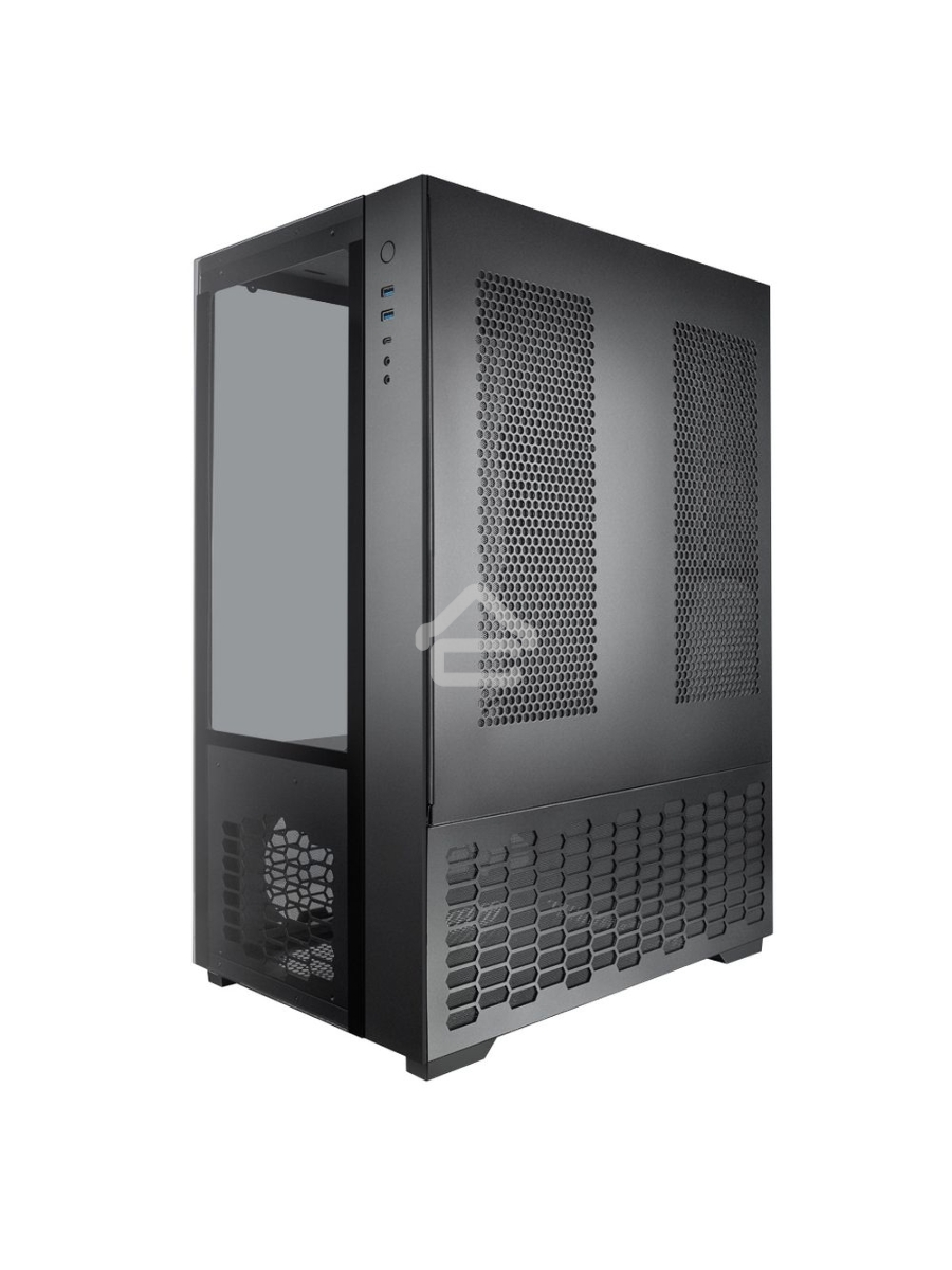 Компьютерный корпус Raijintek PAEAN PREMIUM 0R20B00208, black, Aluminum, ATX/MICRO ATX/MINI-ITX, USB3.0x2, Type Cx1, HD Audiox1