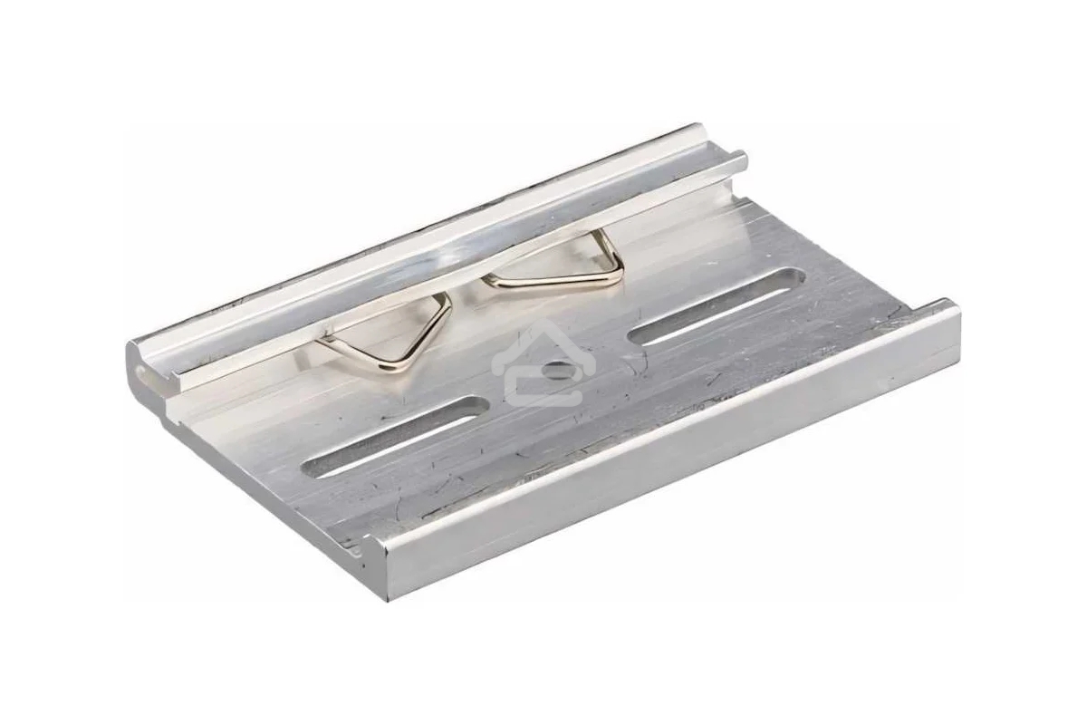 Замок для крепления S-15, S-25, SP-100, SP-150, SP-200, SP-75 на DIN-рейку, алюм.