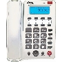 Телефон проводной Ritmix RT-550 белый/серый