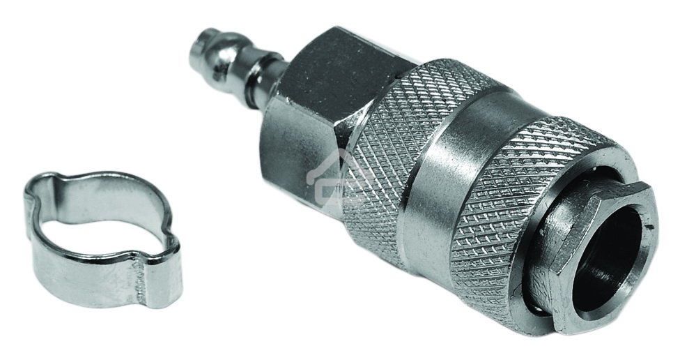 Переходник для пневмоинструмента Elitech 0704.018200 серебристый