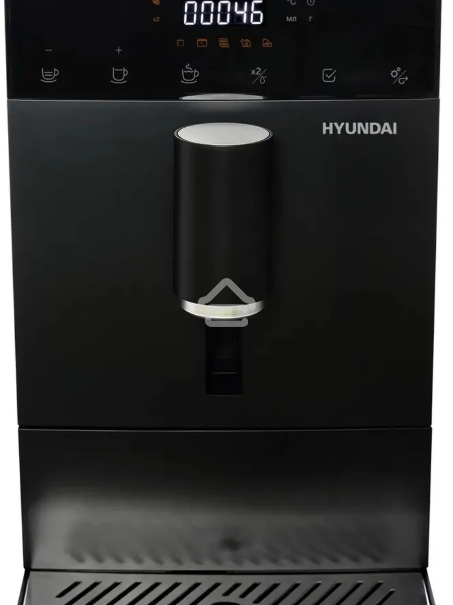 Кофемашина Hyundai HAM-4402 черный, исп. кофе - зерновой, 1.1 л, 1350 Вт, 20 Бар