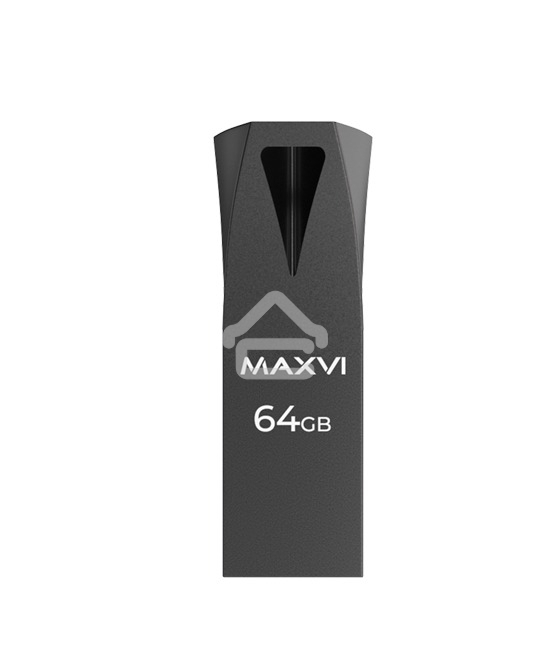 Флешка USB R/W Maxvi MK2 64GB USB 2.0 dark grey