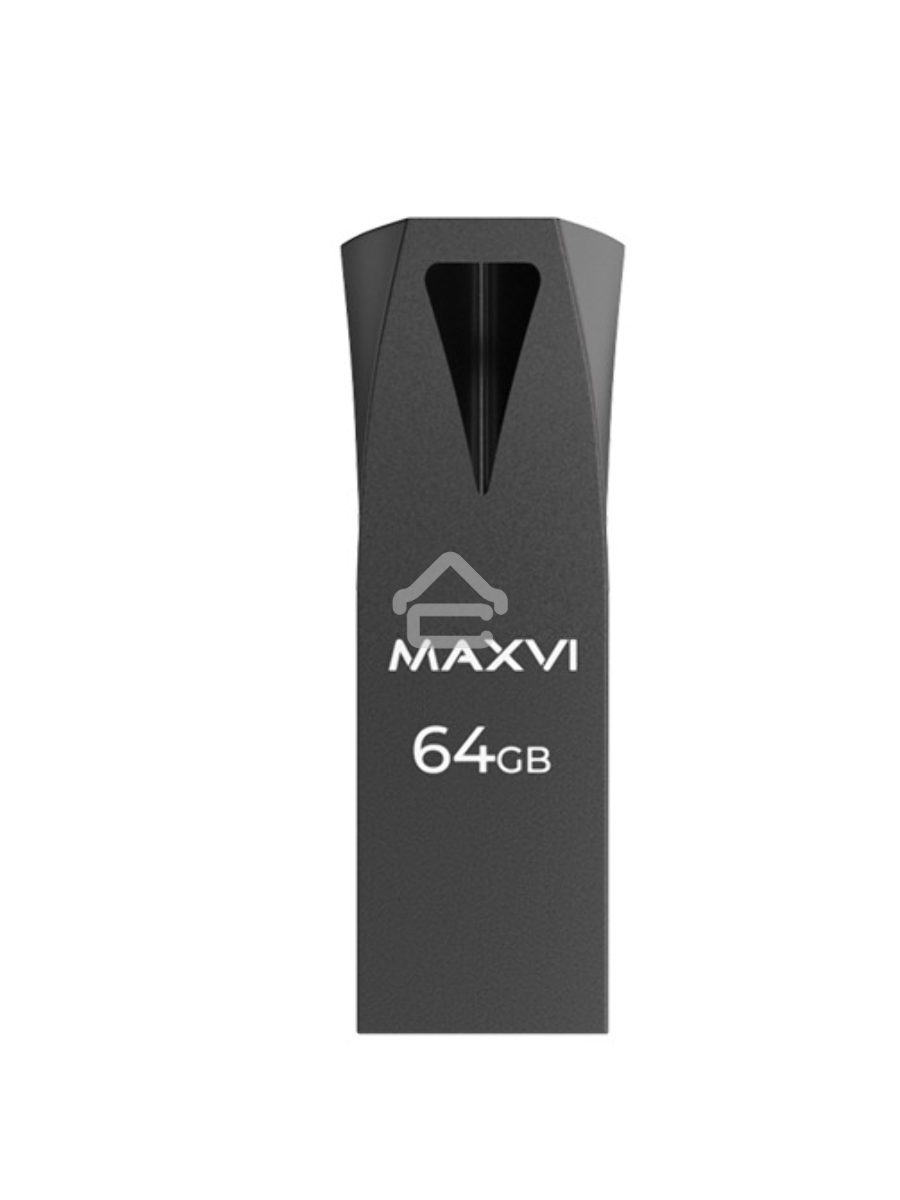 Флеш диск Maxvi MK2 64GB USB 2.0 dark grey