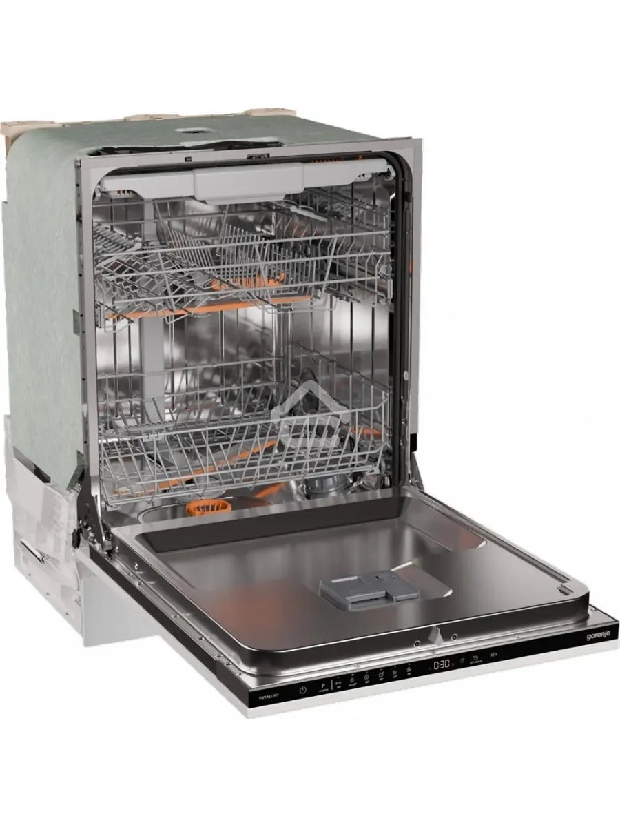Встраиваемая посудомоечная машина Gorenje GV16D5, черный, 59.8 см, 16 компл., 44 дБ, класс A+++