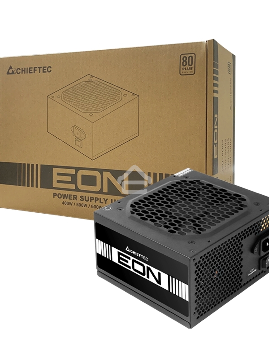 Блок питания Chieftec Eon ZPU-600S, 600Вт, 80 PLUS, 120мм, черный