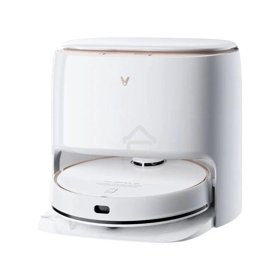 Робот-пылесос Viomi Alpha3 Pro белый V-RVCLMD50A , 50 Вт, 5200 мАч Li-Ion, уборка сухая/влажная, пылесборник контейнер 0.42 л