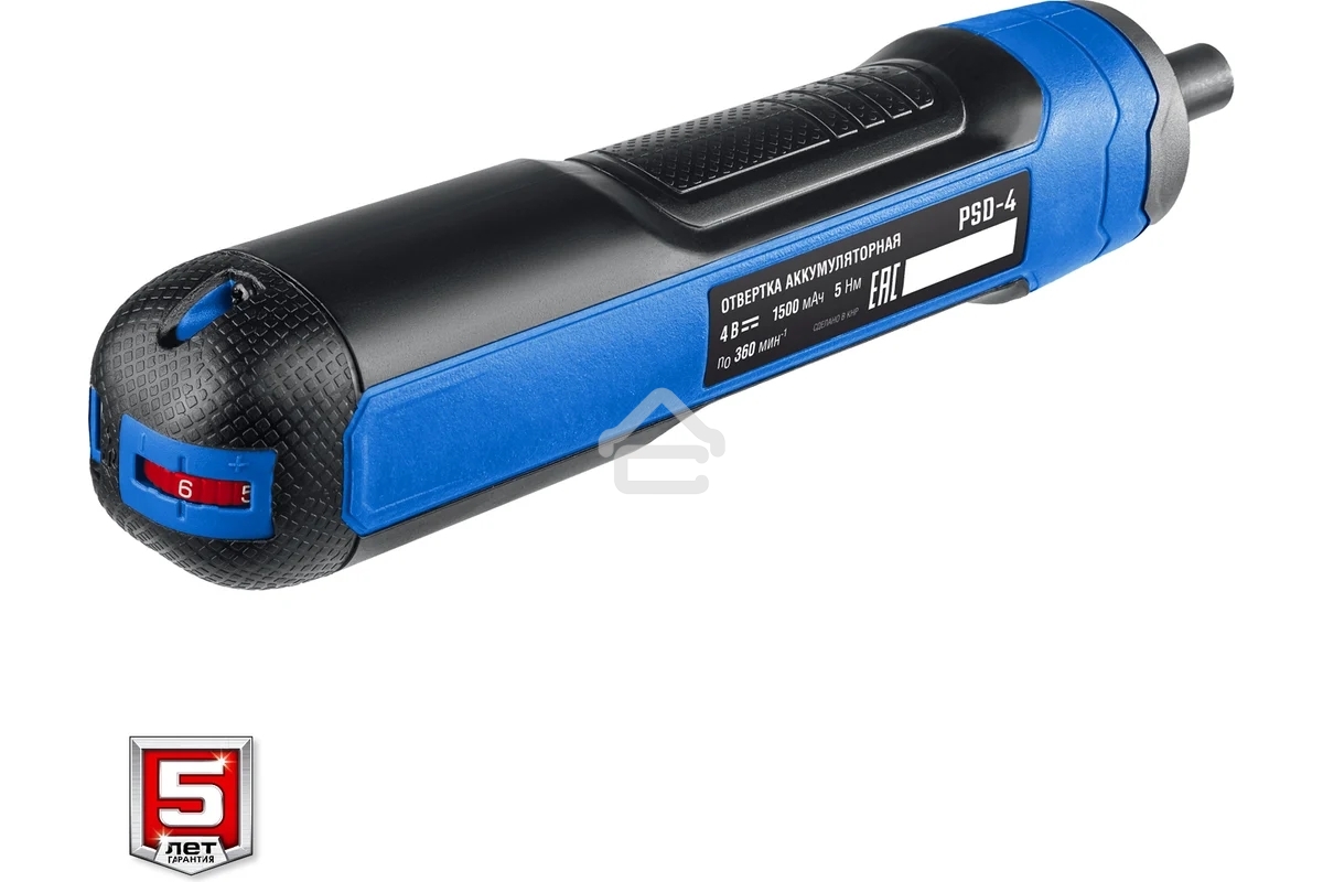 Отвертка аккумуляторная ЗУБР Профессионал PSD-4 4 Vmax, в коробке