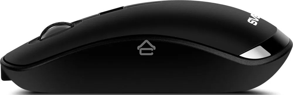 Мышь беспроводная SVEN RX-570SW черный, 1600 dpi, радиоканал, Bluetooth, USB, кнопки - 4