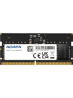 Оперативная память ADATA, DDR5, 32GB (1x32GB), 4800MHz, CL40, SO-DIMM