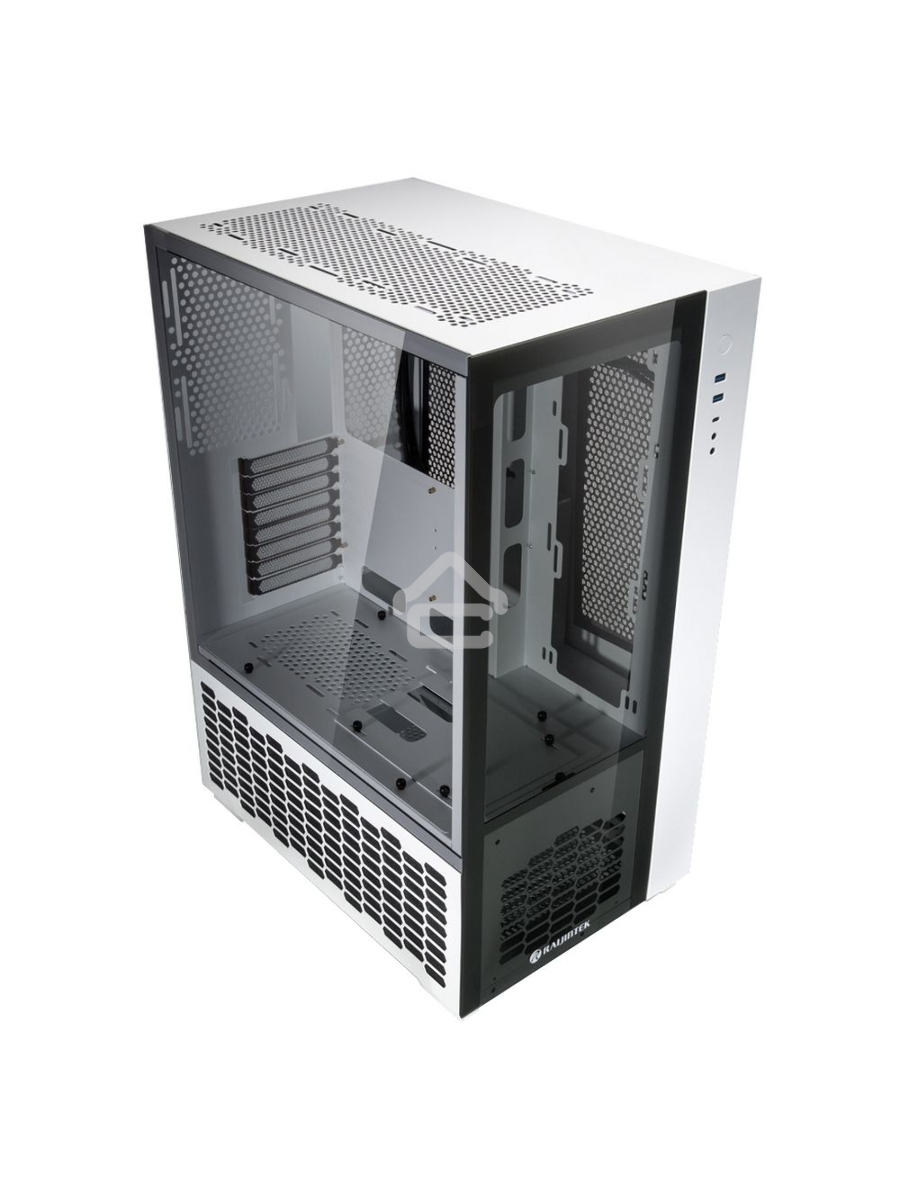 Компьютерный корпус Raijintek PAEAN PREMIUM WHITE 0R20B00209, Aluminum, ATX/MICRO ATX/MINI-ITX, USB3.0x2, Type Cx1, HD Audiox1
