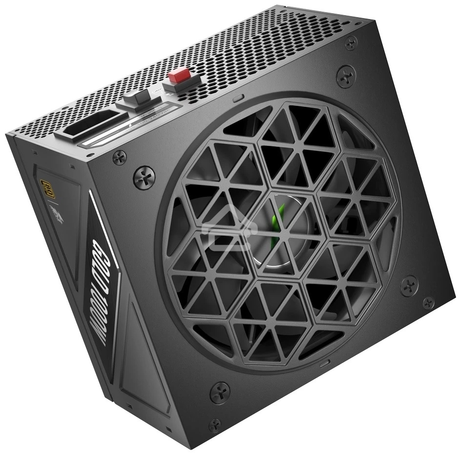 Блок питания 1STPLAYER NGDP Gold, 1000Вт, 80 PLUS Gold, 120мм, модульный, черный