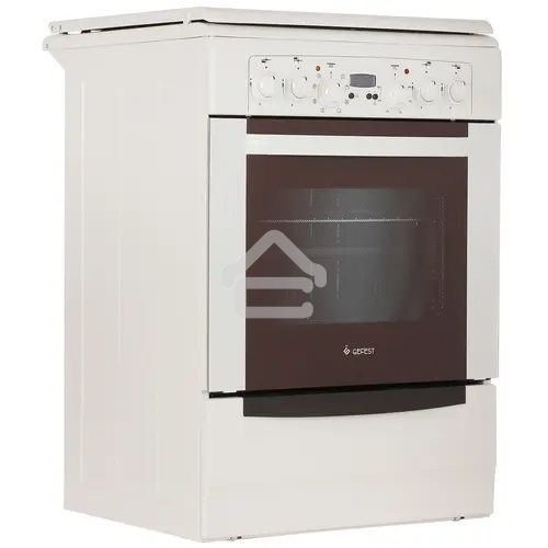 Плита комбинированная Gefest ПГЭ 6102-03 0167 бежевый, конфорок 4 газовых, духовка 55 л, 60 см x 85 см x 60 см