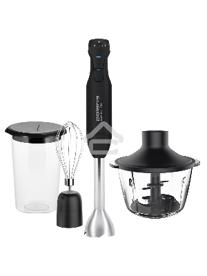 Блендер погружной Polaris PHB 1510GL Silent 1500 Вт, 0.8 л, черный