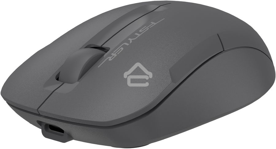 Мышь беспроводная A4Tech Fstyler FG15C Air2 серый, 1200 dpi, радиоканал, USB, кнопки - 3