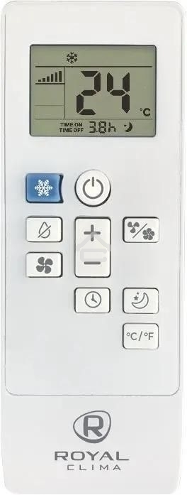 Мобильный кондиционер Royal Clima RM-TS22CH-E 7500 BTU, 22 м², 53 дБ, охлаждение, осушение, белый