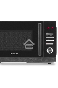 Микроволновая печь Hyundai HYM-D3012 черный 25л 800Вт кнопки, поворотный механизм