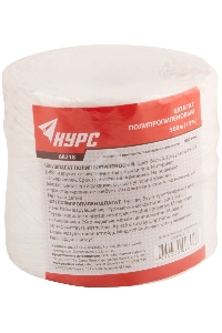 Шпагат полипропиленовый КУРС 68218, 800 текс, 500 м, белый