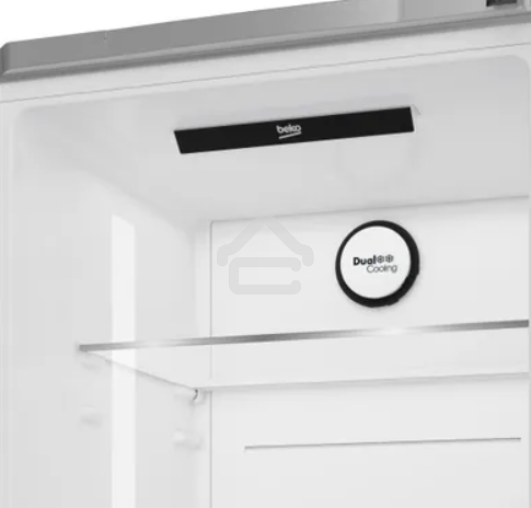 Холодильник Beko B3R0CNK362HS серебристый двухкамерный 220/100л морозилка снизу