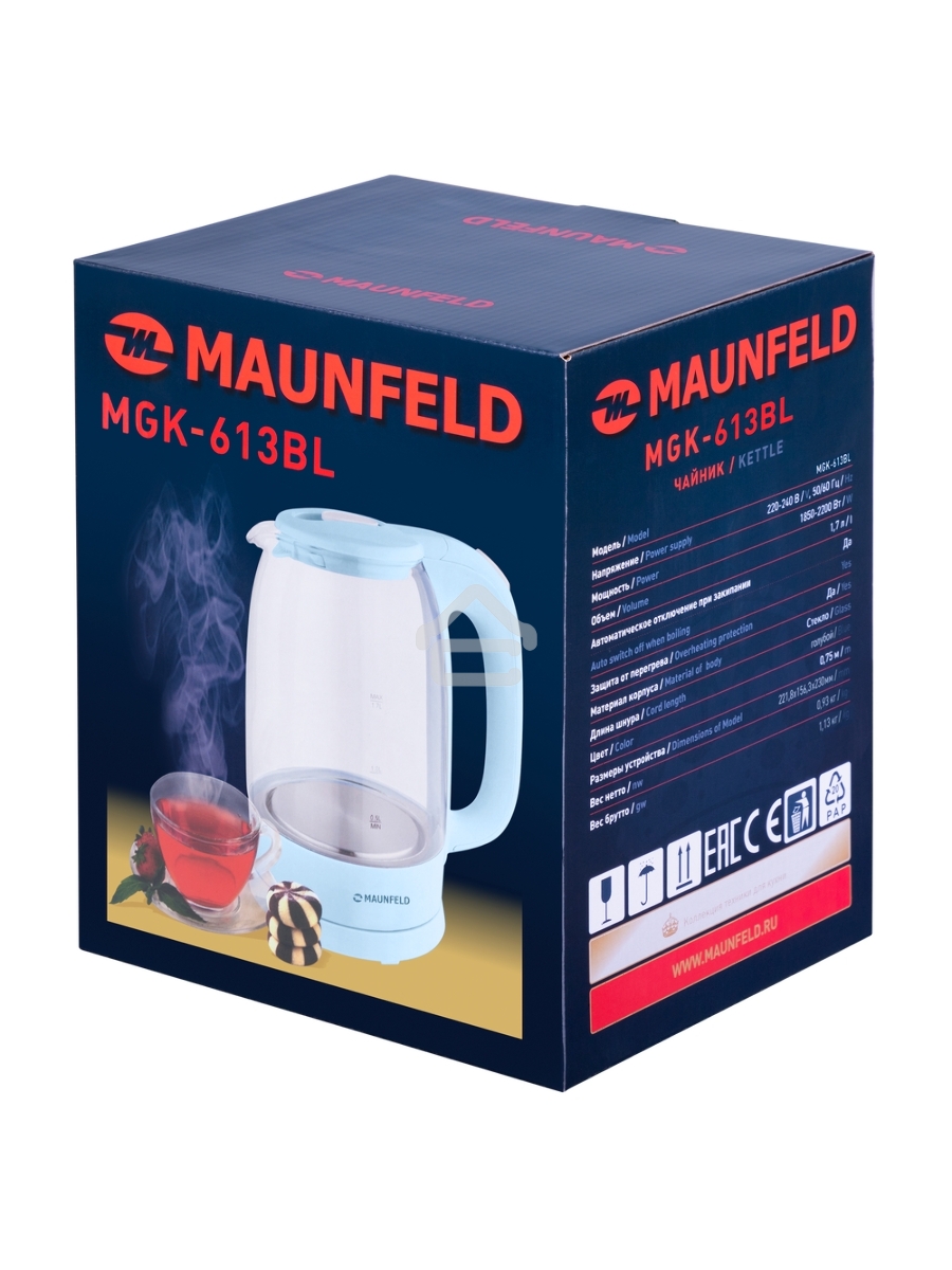 Чайник Maunfeld MGK-613BL