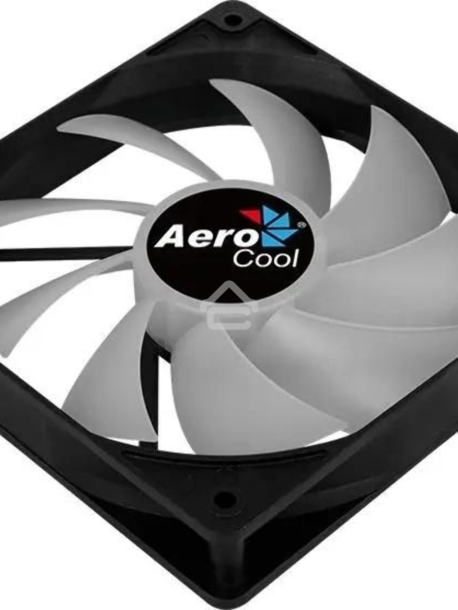 Вентилятор для корпуса Aerocool / Formula Frost 12 PWM FRGB черный, 120 мм, 1500 об/мин, 27.5 дБ, 4 pin