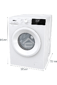 Стиральная машина Gorenje W2NHPI62SCSIRV 20010441 белый, загрузка фронтальная с баком 6 кг, 1200 об/мин., класс: А