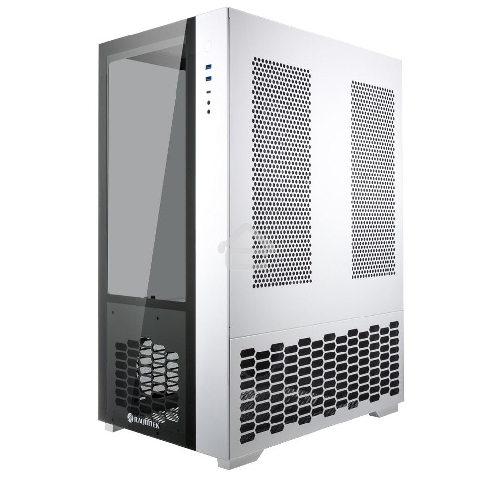 Компьютерный корпус Raijintek PAEAN PREMIUM белый 0R20B00209, Aluminum, ATX/MICRO ATX/MINI-ITX, USB 3.0x2, Type Cx1, HD Audiox1