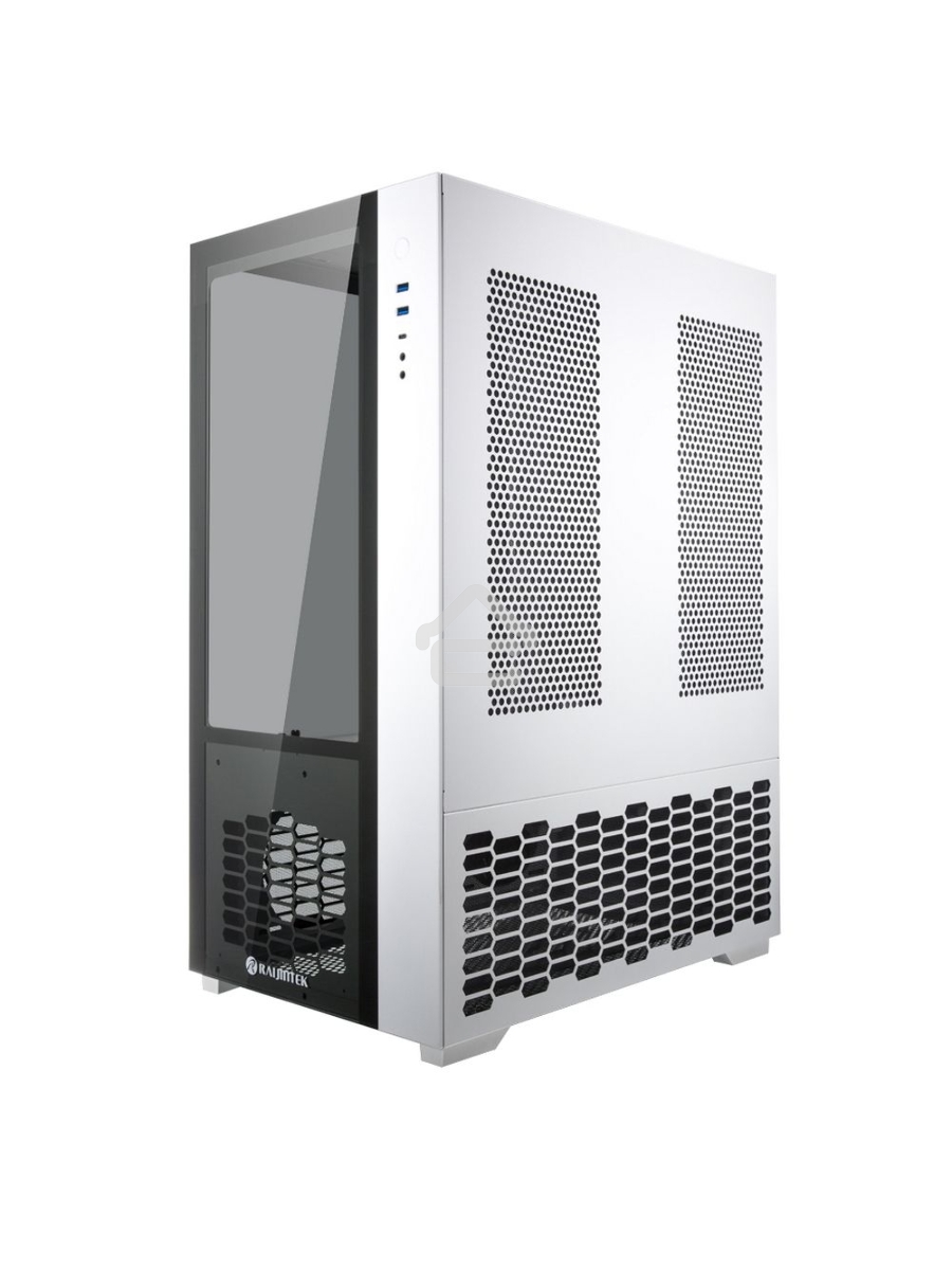 Компьютерный корпус Raijintek PAEAN PREMIUM WHITE 0R20B00209, Aluminum, ATX/MICRO ATX/MINI-ITX, USB3.0x2, Type Cx1, HD Audiox1