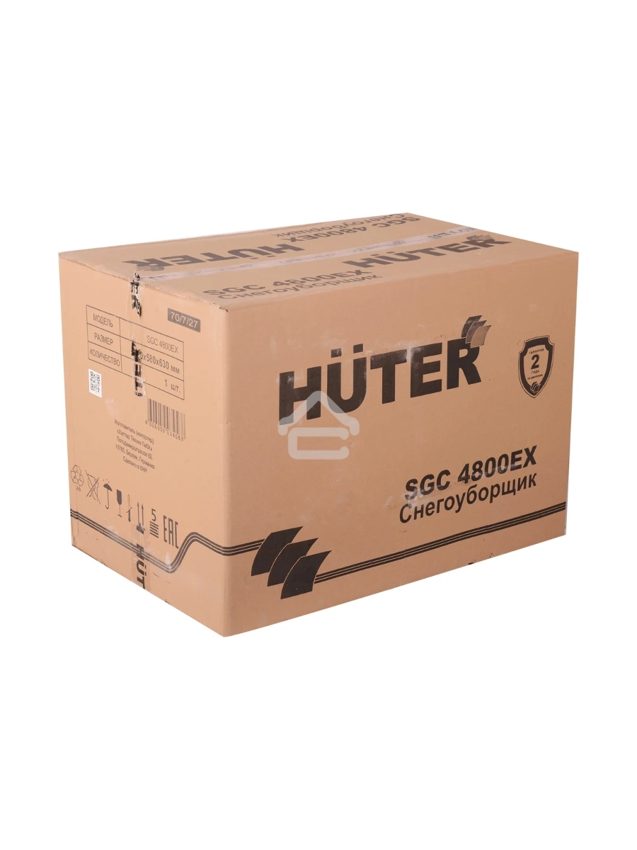 Снегоуборщик бензин. Huter SGC 4800EX
