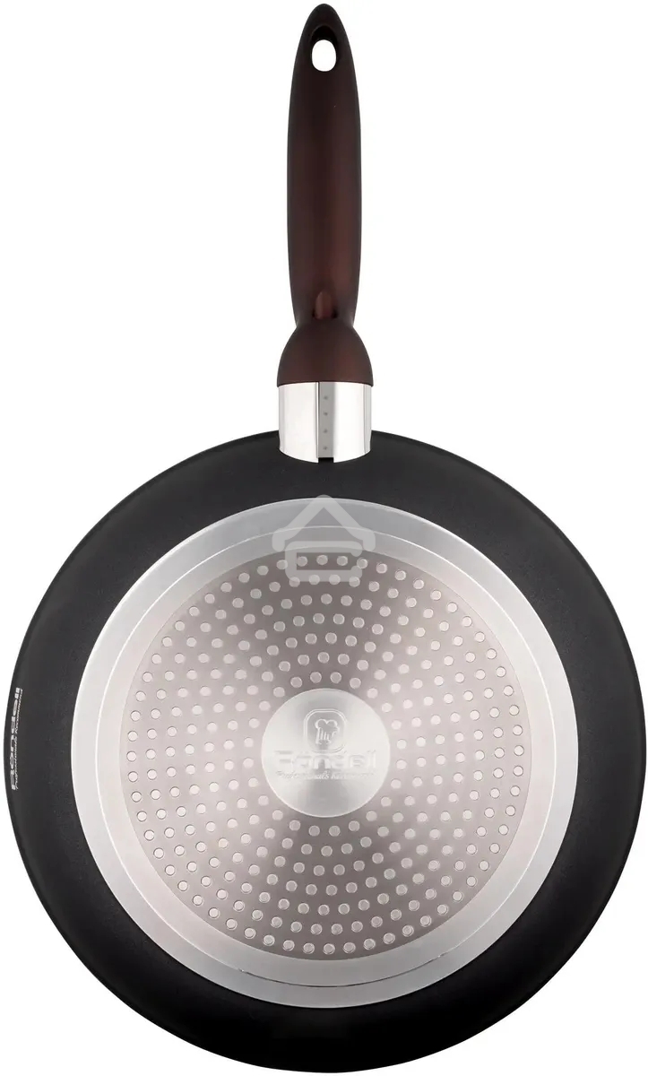 Сковорода Rondell Tierno RDA-1575, 24 см, без крышки, черный