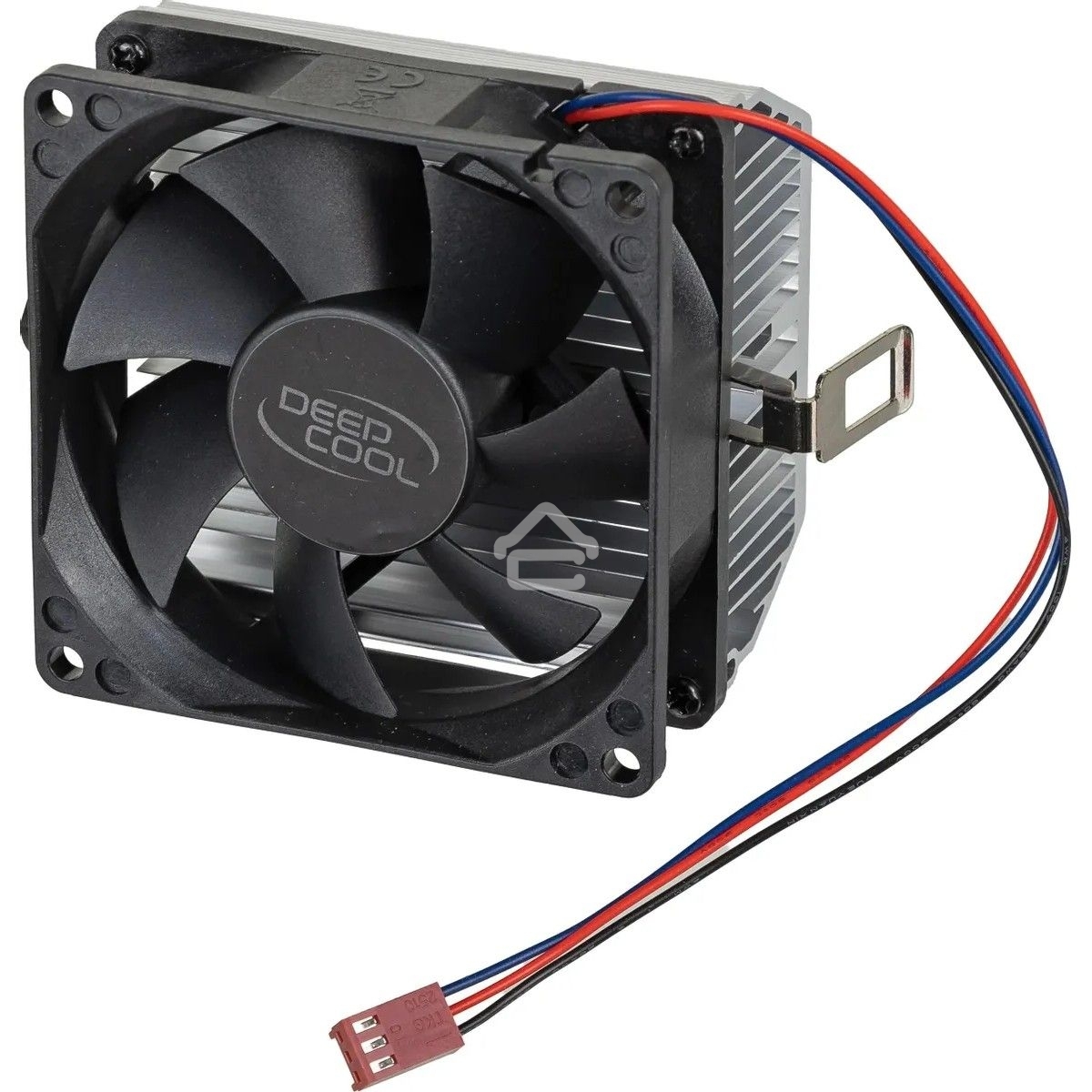 Кулер для процессора DEEPCOOL CK-AM209 V2 серебристый, 80 мм, алюминий, 1600 об/мин, 19.5 дБ, 3 pin, 65 Вт, 56 мм