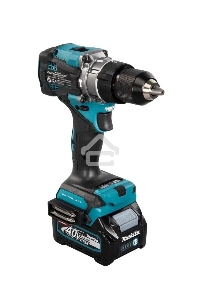 Дрель-шуруповерт Makita HP001GD201, Аккумуляторная, 40В, 2 АКБ, Ударная, Кейс