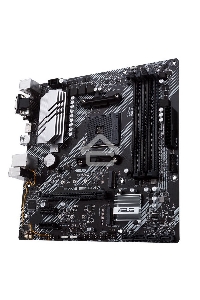 Материнская плата ASUS PRIME B550M-A, AM4, AMD B550, 4xDDR4, 4xSATA, 2xM.2, 1xPCIe 4.0 x16, 2xPCIe x1, 1xDVI-D, 1xHDMI, 1xVGA, 1x 1Gb LAN, 2xUSB 3.2 Gen 1, 2xUSB 2.0, 3x3.5 мм, 7.1, mATX