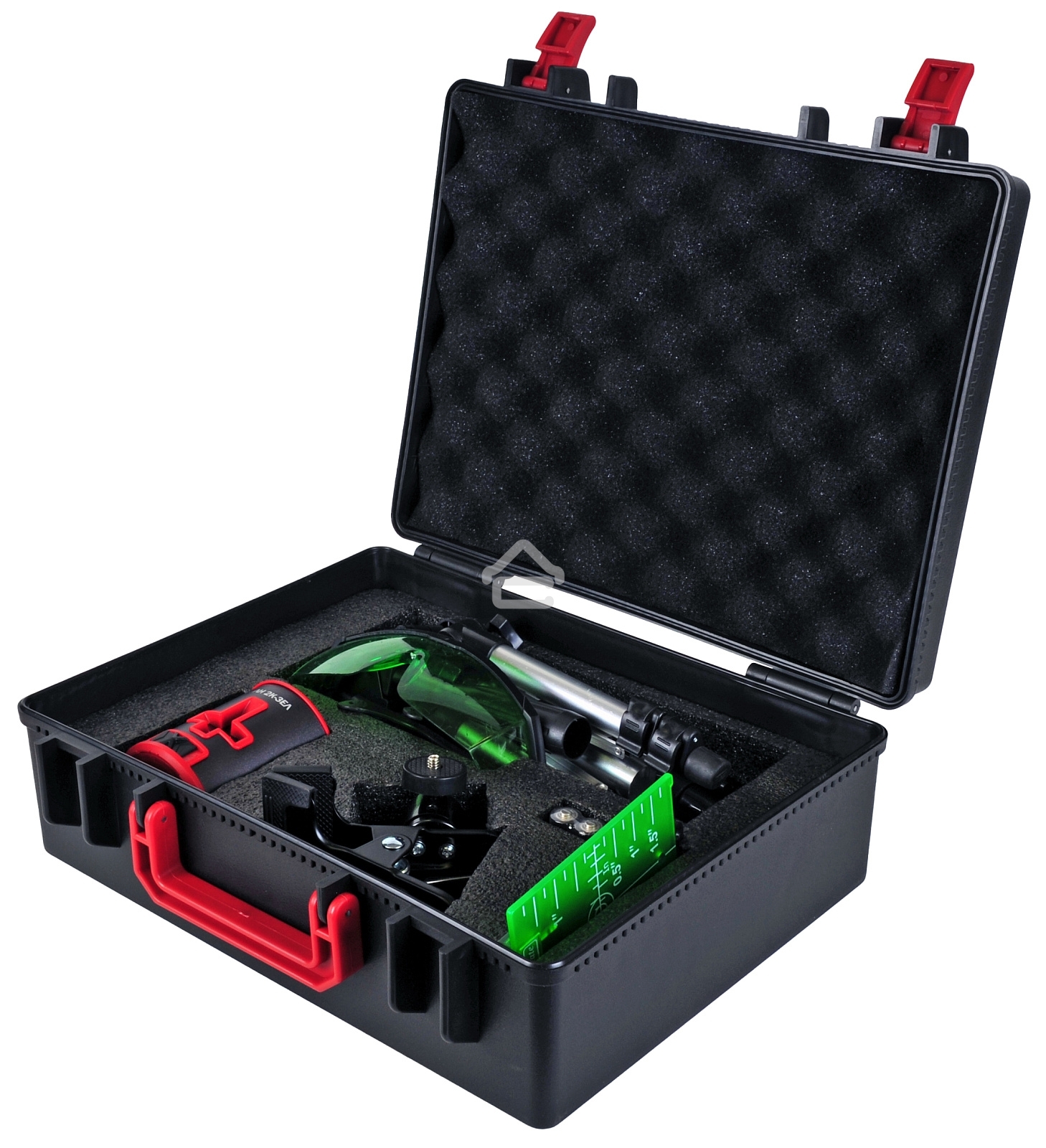 Нивелир лазерн. Elitech ЛН 2К-ЗЕЛ 2кл.лаз. 510нм цв.луч. зеленый 2луч. (201470)