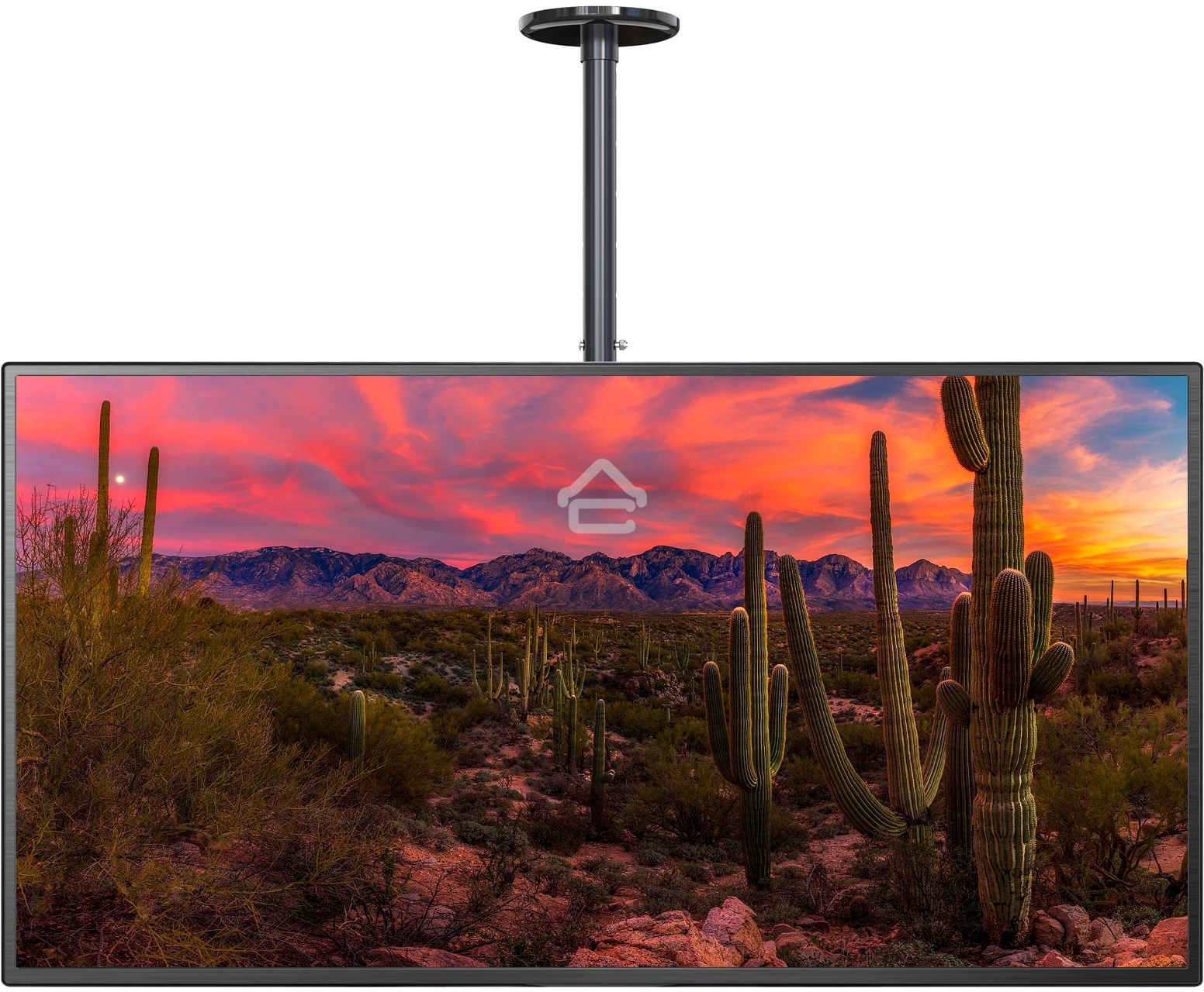 Кронштейн для телевизора Cactus CS-CP04-R черный 37